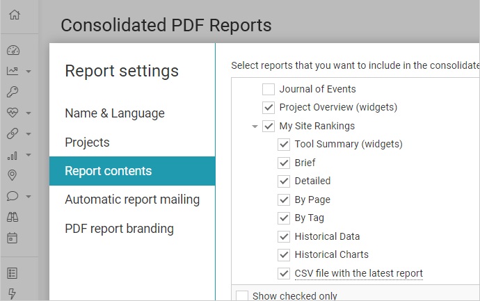 pdf SEO izveštaji